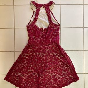 Pink/red dress from crystal doll